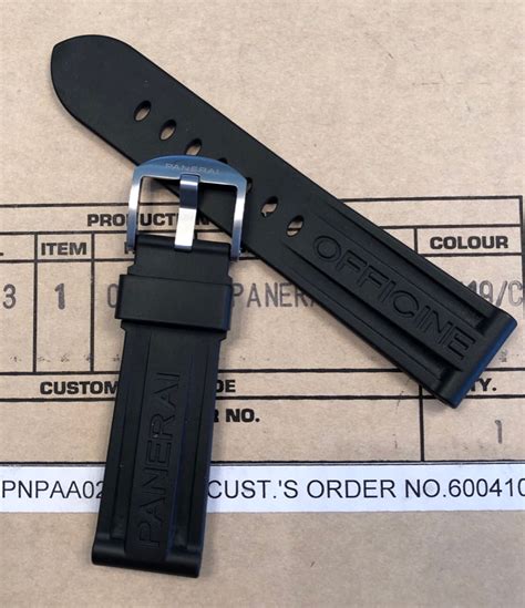 panerai oem rubber strap price|Panerai aftermarket straps.